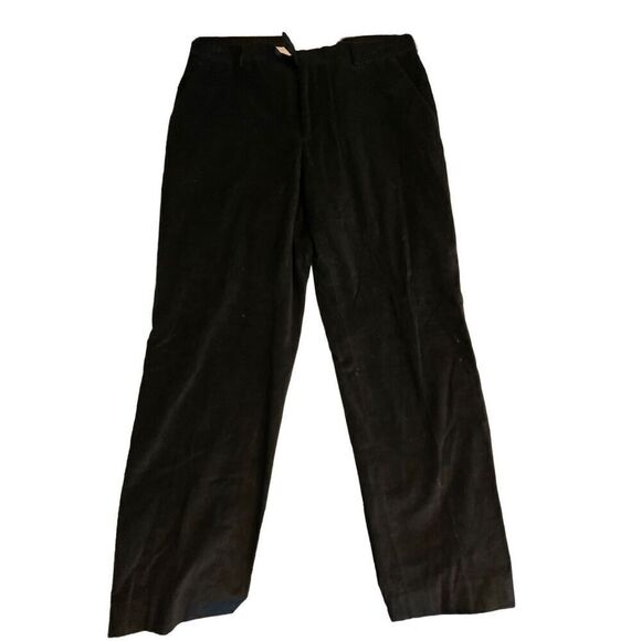 John Varvatos black corduroy pants men's size 50 - Picture 1 of 5
